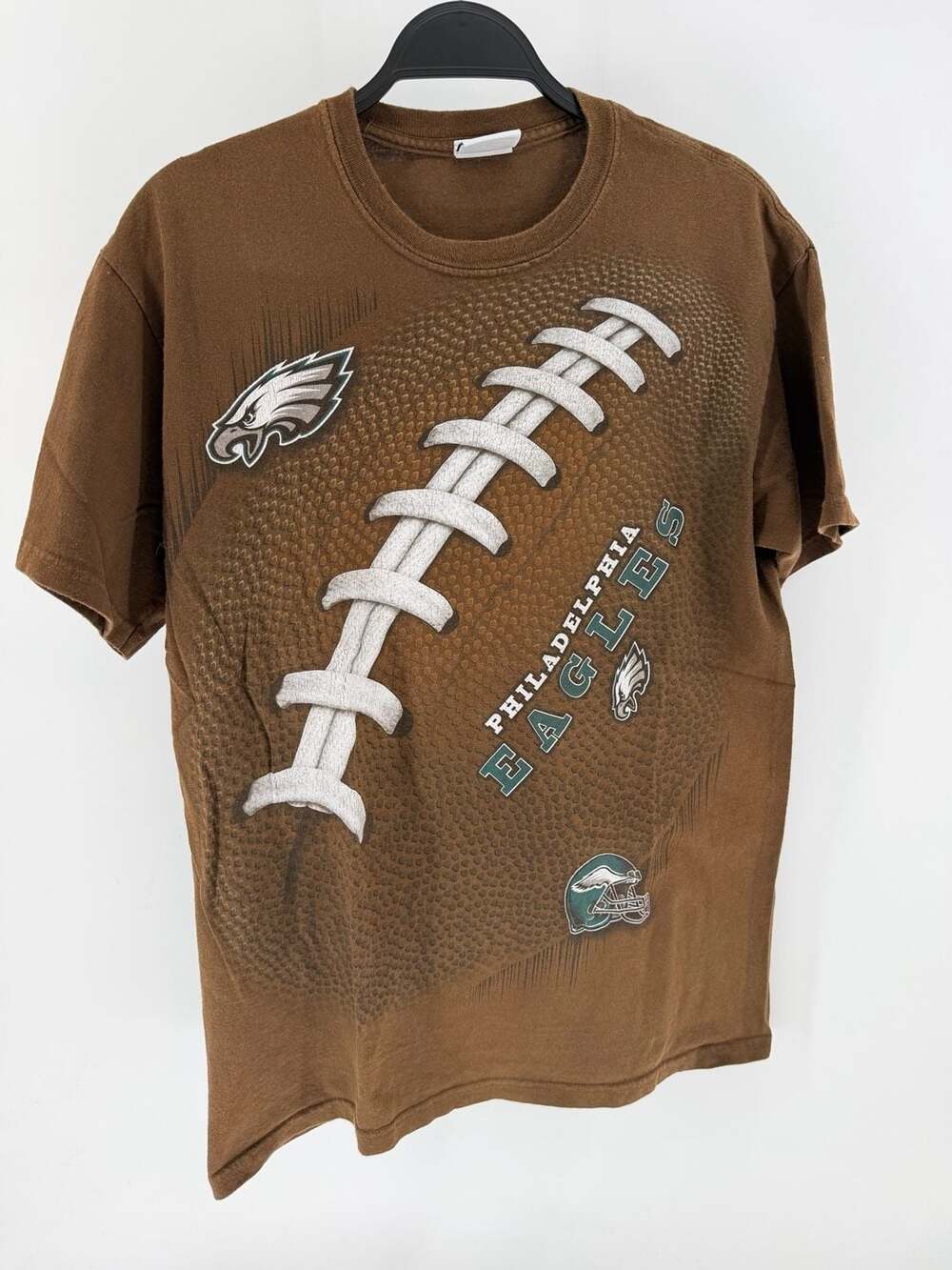 Philadelphia Eagles Majestic Football Graphic Tee Men’s S/M Vintage